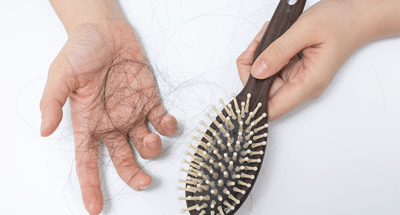 Hair loss in men and women